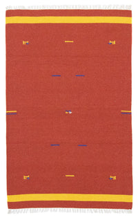 Moderní kilim Koberec 120x180cm - Vlněný koberec – product image