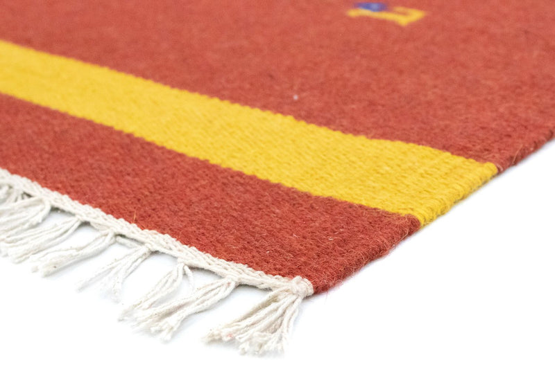 Moderní kilim Koberec 120x180cm - Vlněný koberec