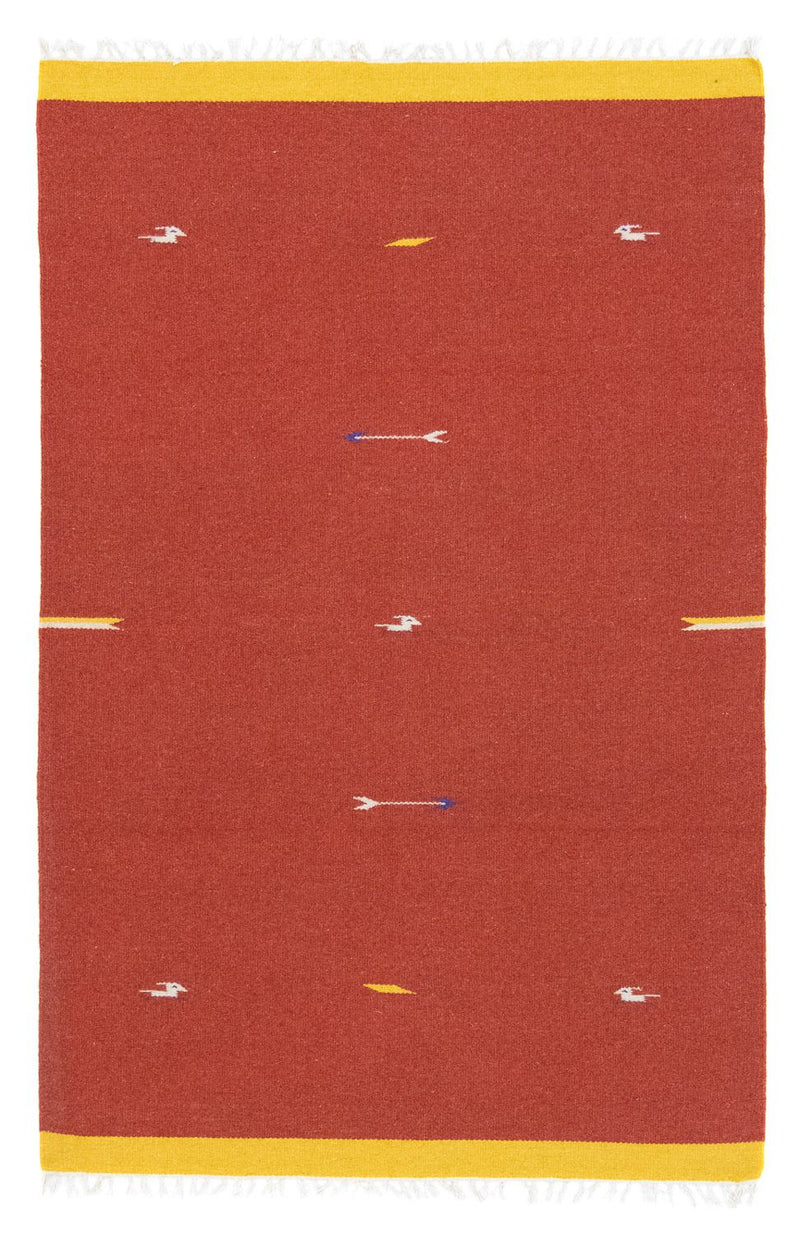 Moderní kilim Koberec 120x180cm - Vlněný koberec