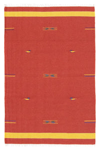 Moderní kilim Koberec 120x180cm - Vlněný koberec – product image