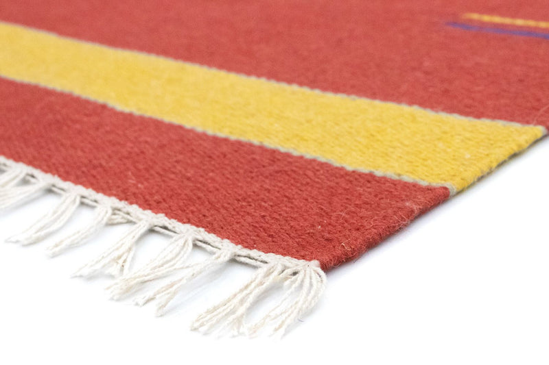 Moderní kilim Koberec 120x180cm - Vlněný koberec