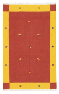Moderní kilim Koberec 120x180cm - Vlněný koberec – product image