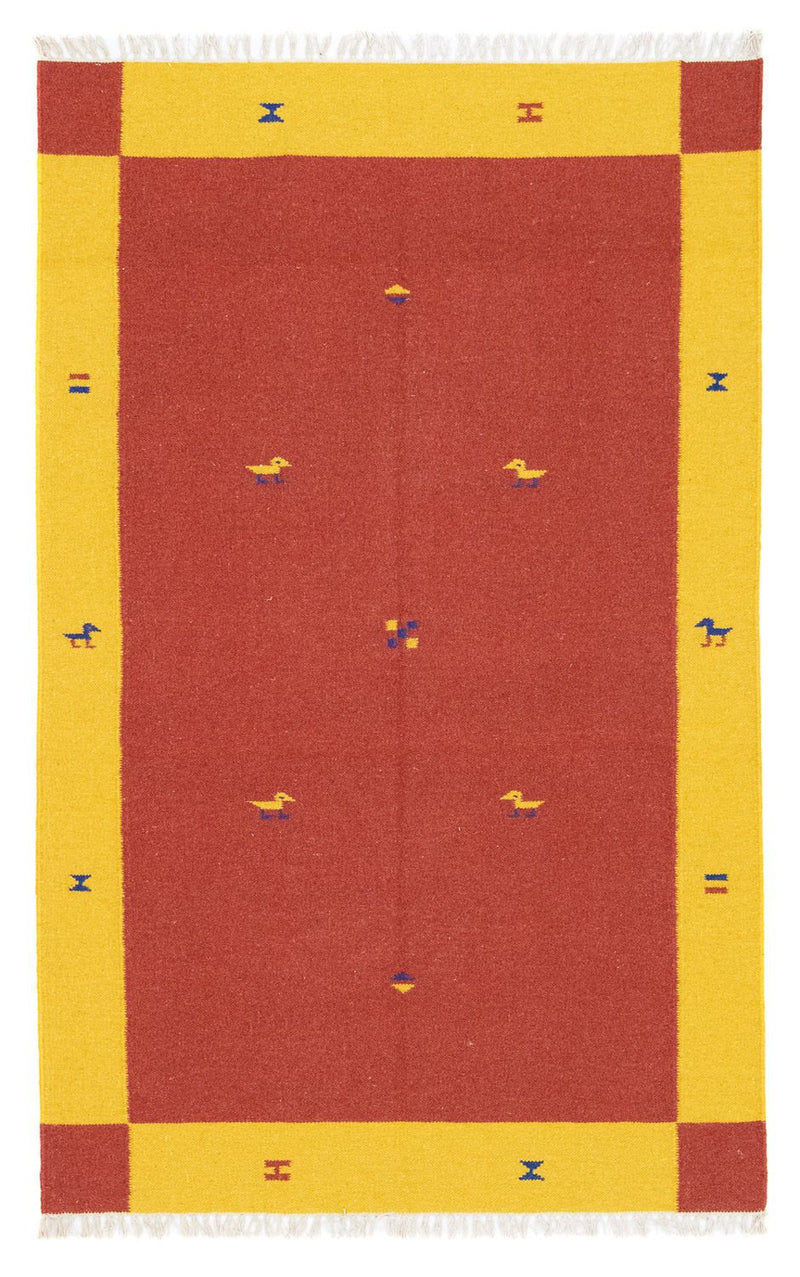 Moderní kilim Koberec 120x180cm - Vlněný koberec
