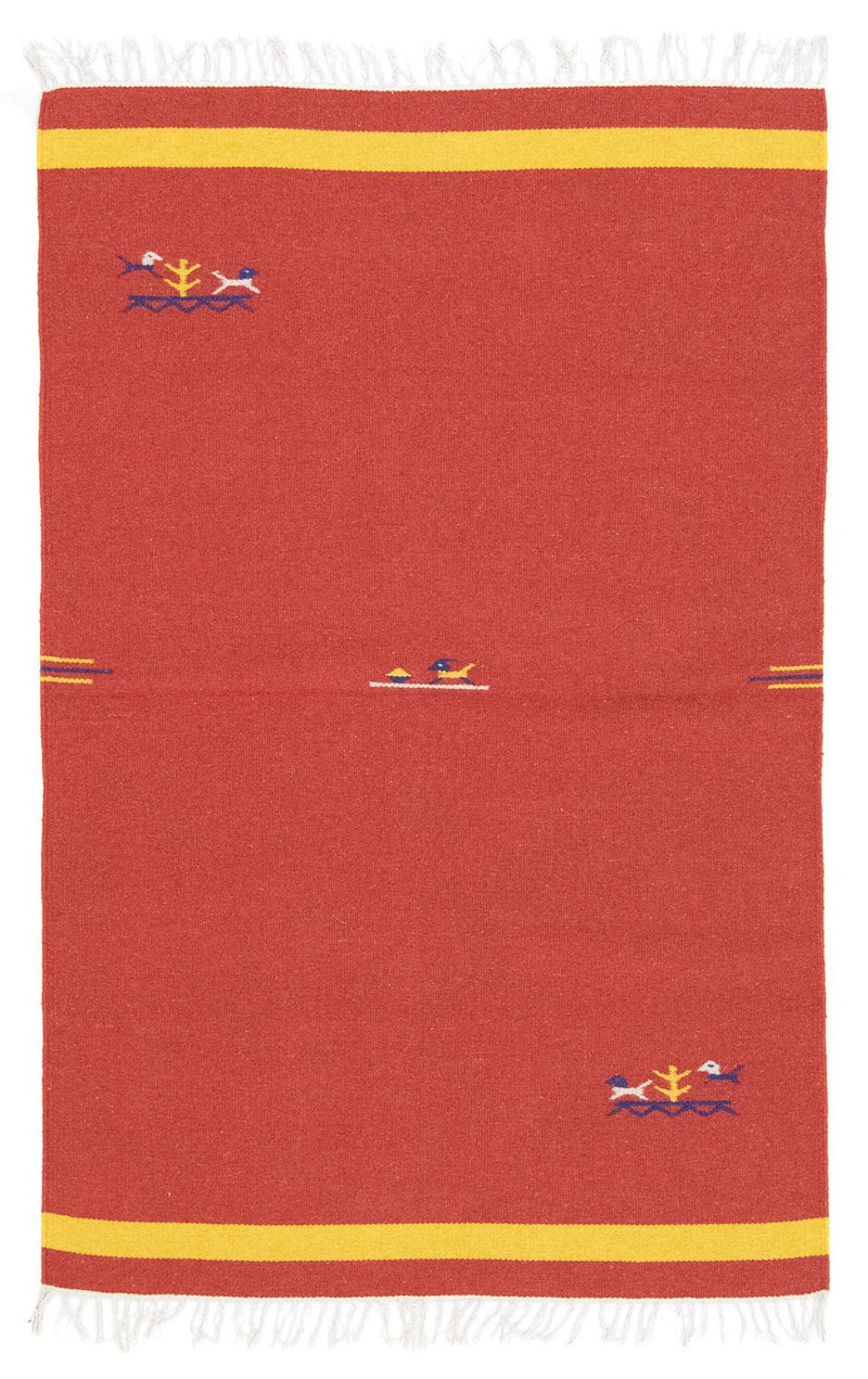 Moderní kilim Koberec 120x180cm - Vlněný koberec