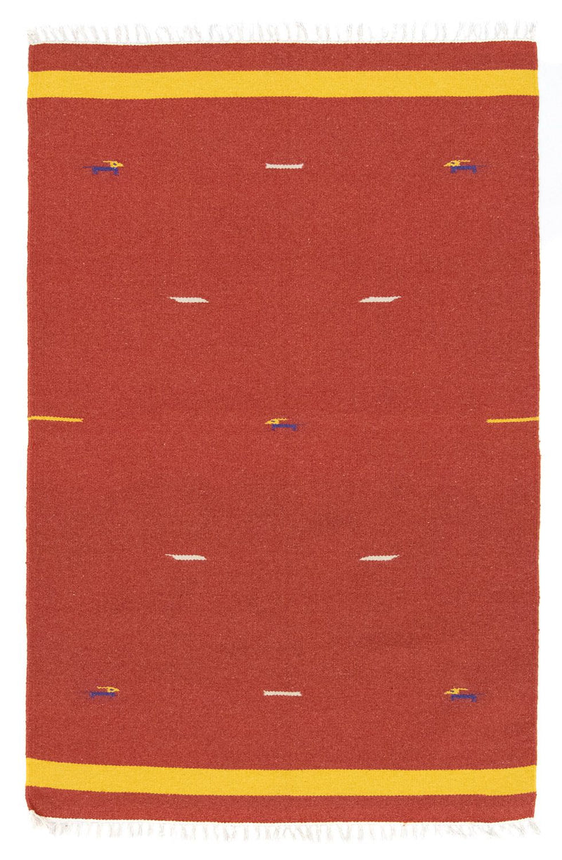 Moderní kilim Koberec 120x180cm - Vlněný koberec