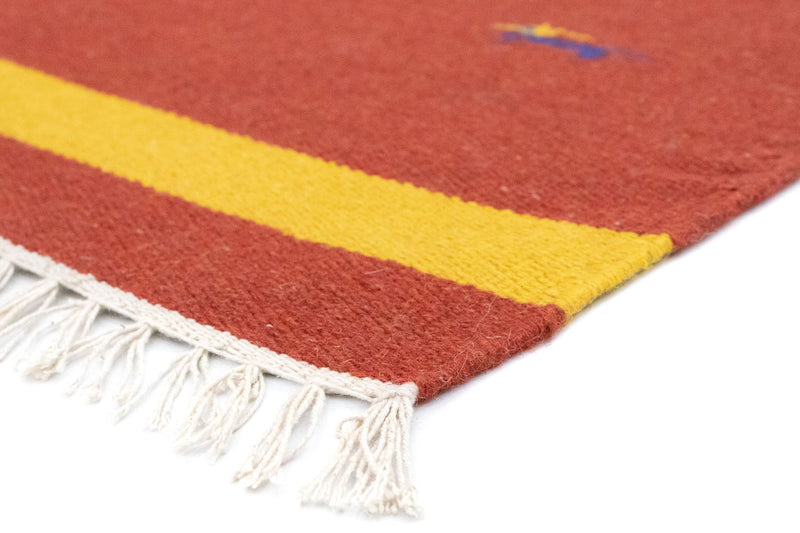Moderní kilim Koberec 120x180cm - Vlněný koberec