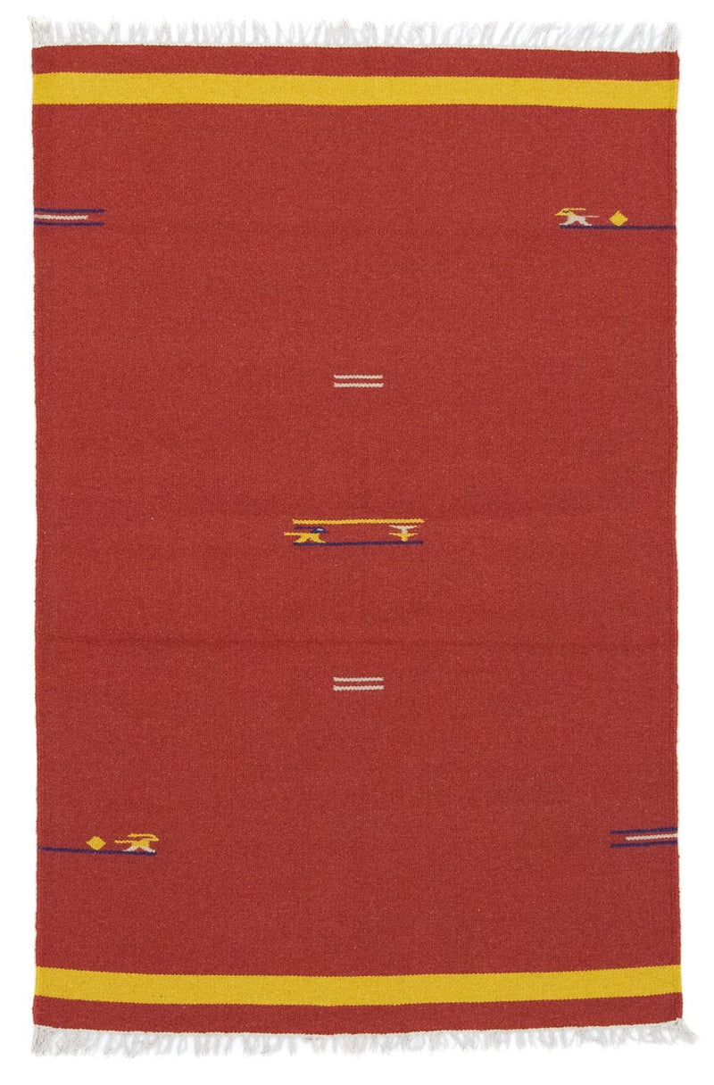 Moderní kilim Koberec 120x180cm - Vlněný koberec
