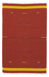 Moderní kilim Koberec 120x180cm - Vlněný koberec – product image