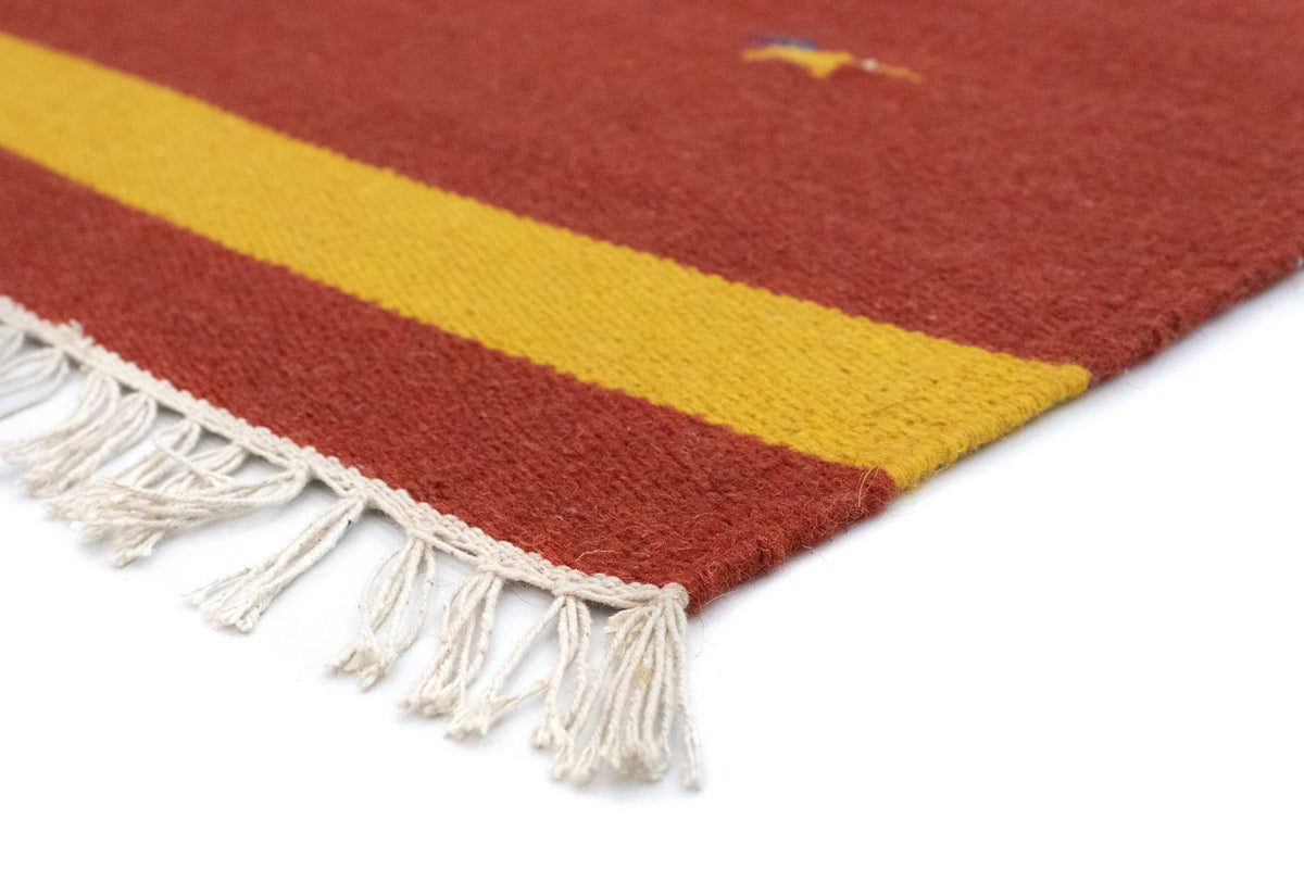 Moderní kilim Koberec 120x180cm - Vlněný koberec