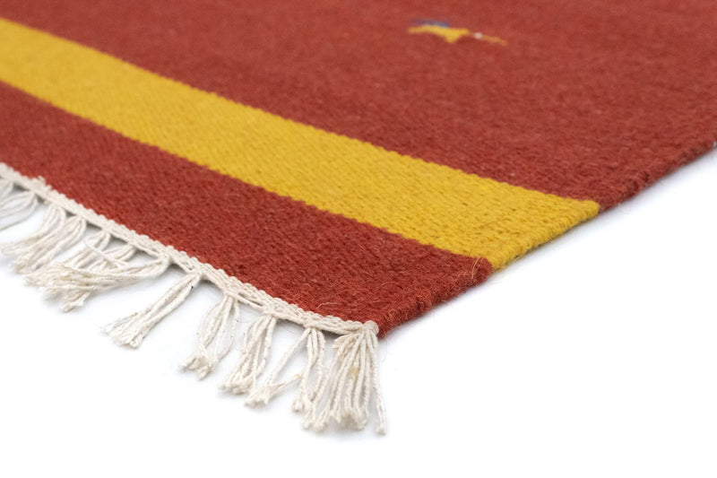 Moderní kilim Koberec 120x180cm - Vlněný koberec