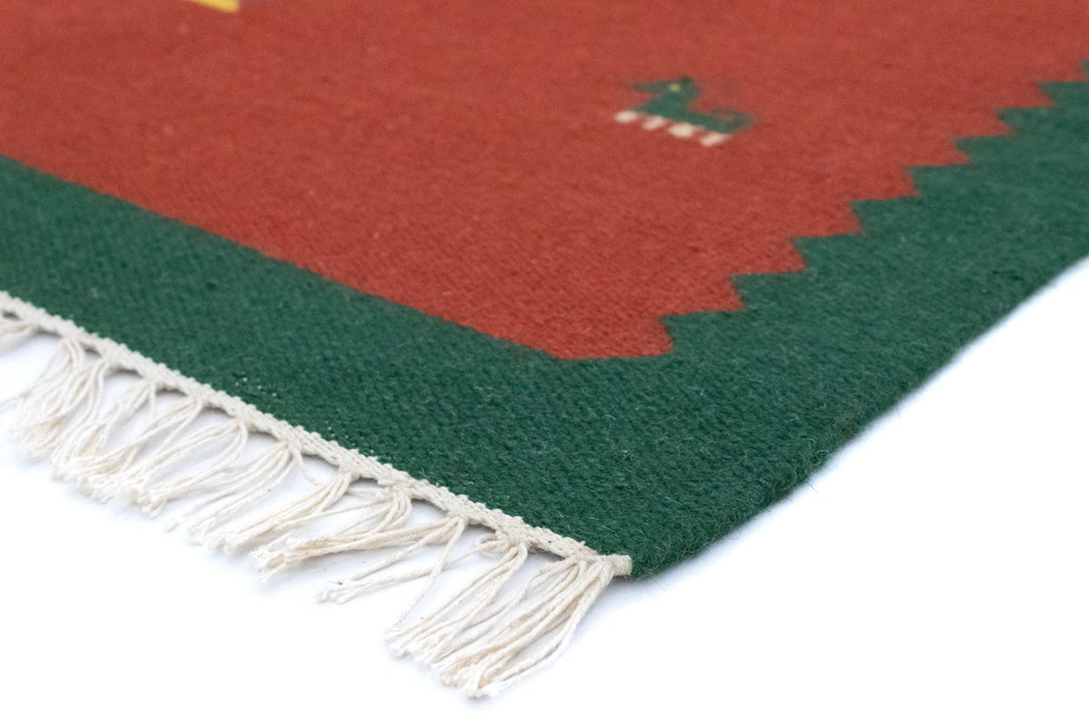 Moderní kilim Koberec 120x180cm - Vlněný koberec