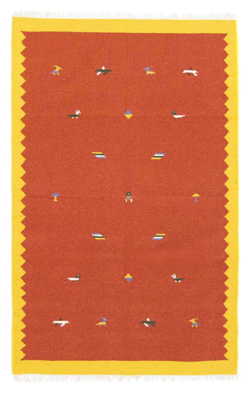 Moderní kilim Koberec 120x180cm - Vlněný koberec
