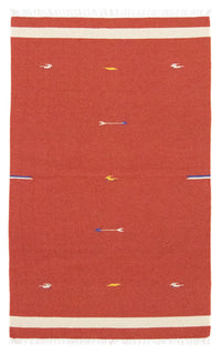 Moderní kilim Koberec 120x180cm - Vlněný koberec – product image