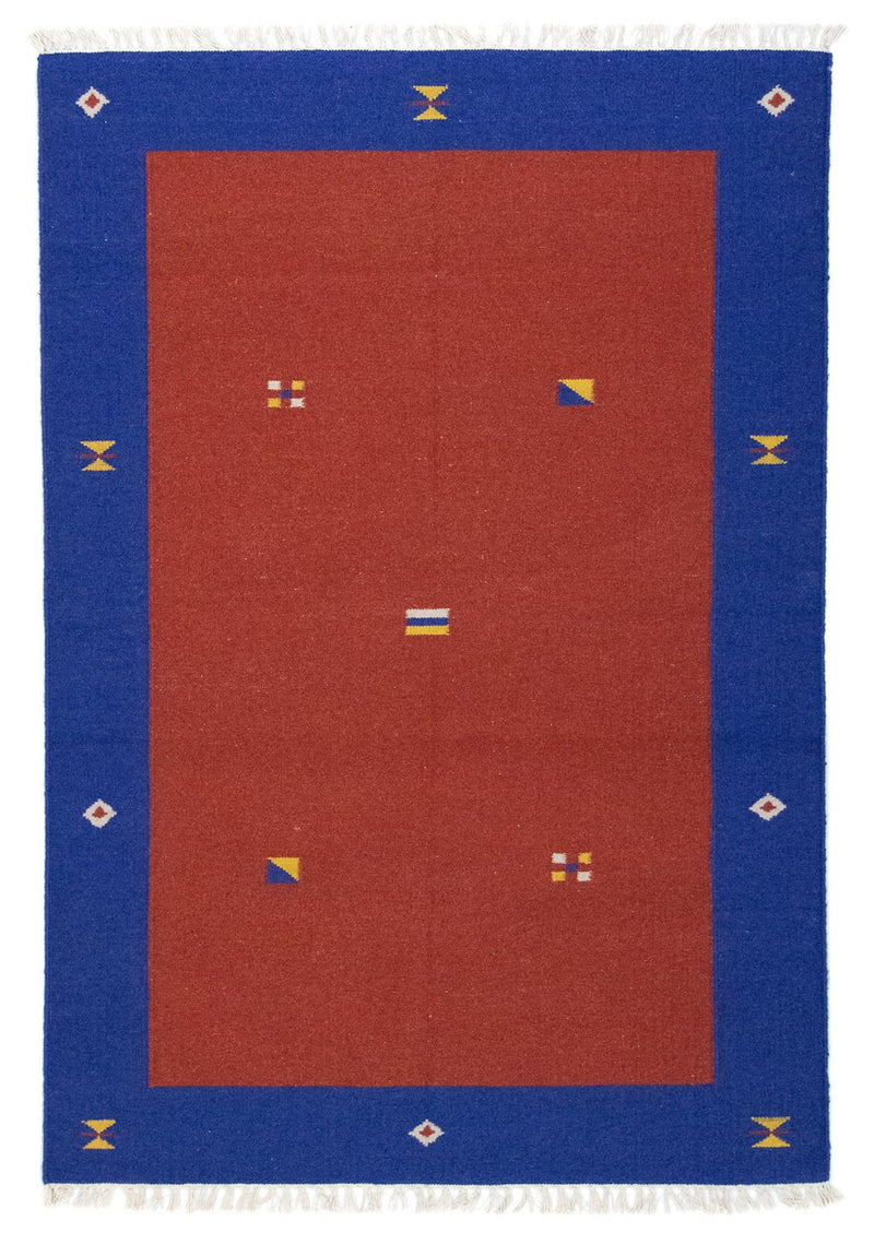 Moderní kilim Koberec 120x180cm - Vlněný koberec