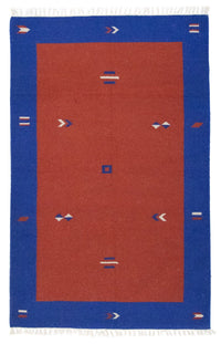 Moderní kilim Koberec 120x180cm - Vlněný koberec – product image
