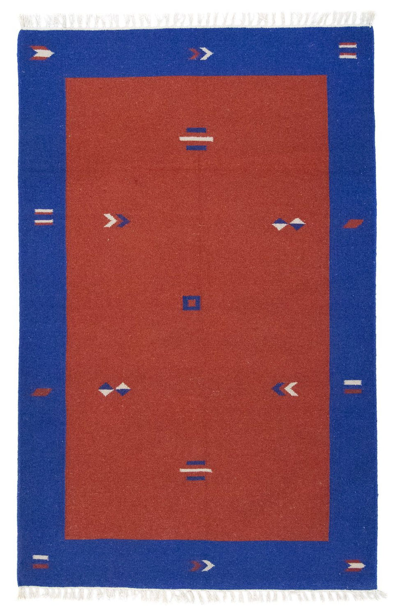 Moderní kilim Koberec 120x180cm - Vlněný koberec