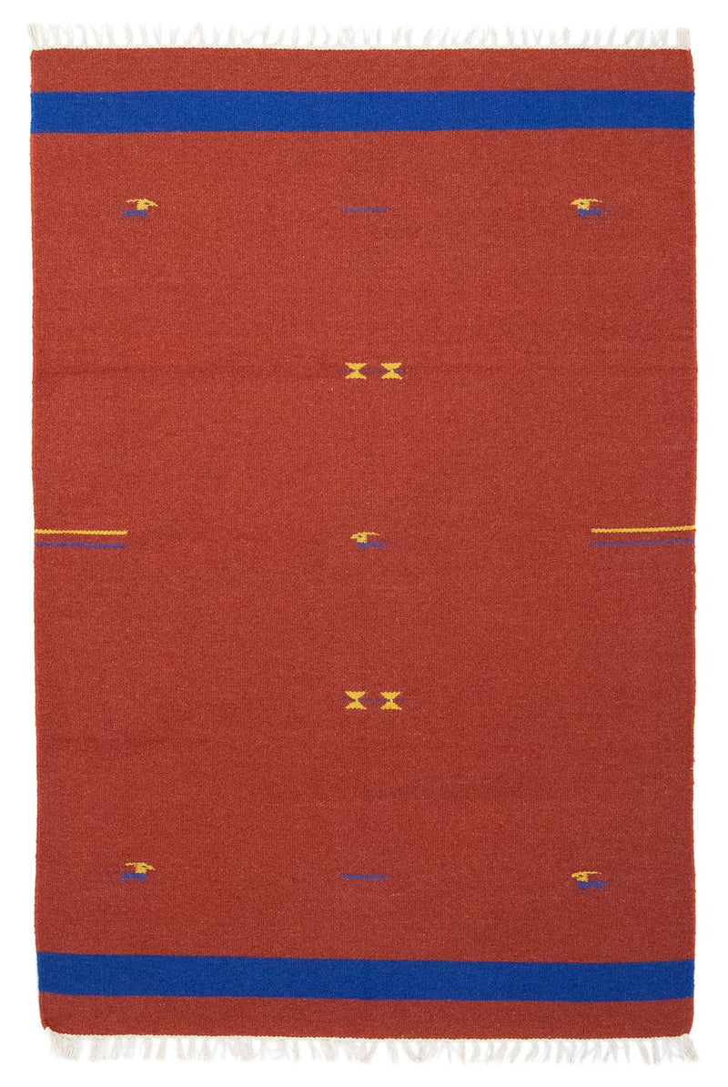 Moderní kilim Koberec 120x180cm - Vlněný koberec