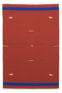 Moderní kilim Koberec 120x180cm - Vlněný koberec – product image