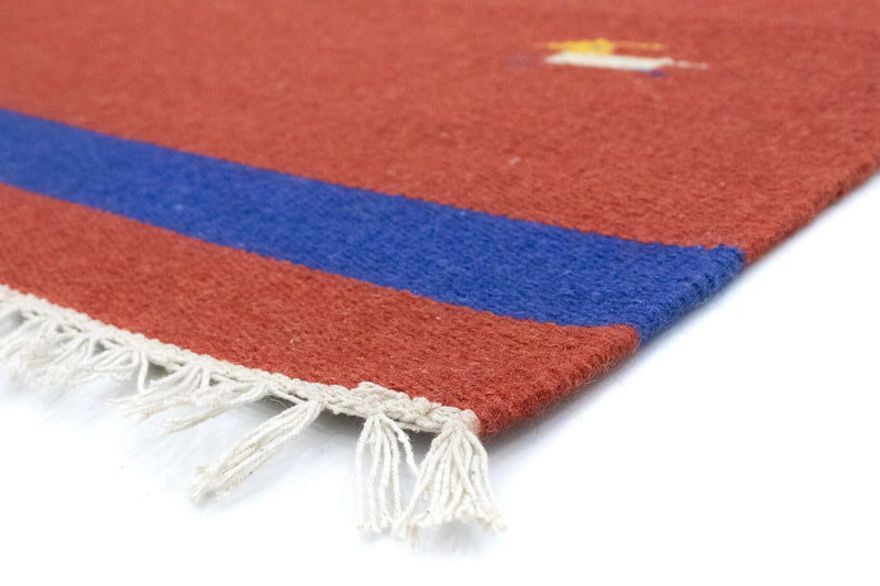 Moderní kilim Koberec 120x180cm - Vlněný koberec