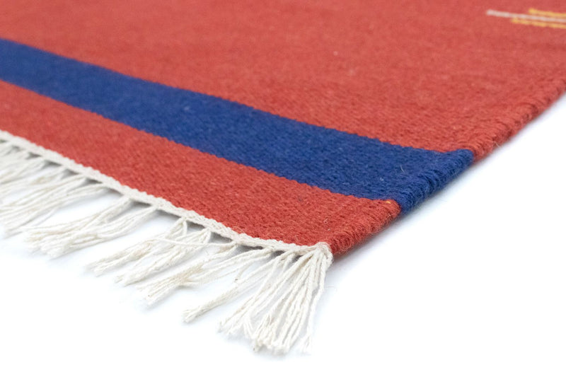 Moderní kilim Koberec 120x180cm - Vlněný koberec