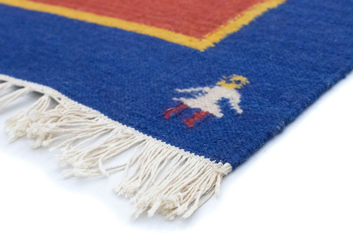 Moderní kilim Koberec 140x200cm - Vlněný koberec