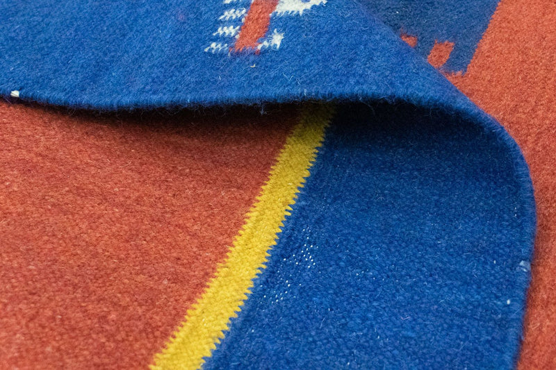 Moderní kilim Koberec 140x200cm - Vlněný koberec