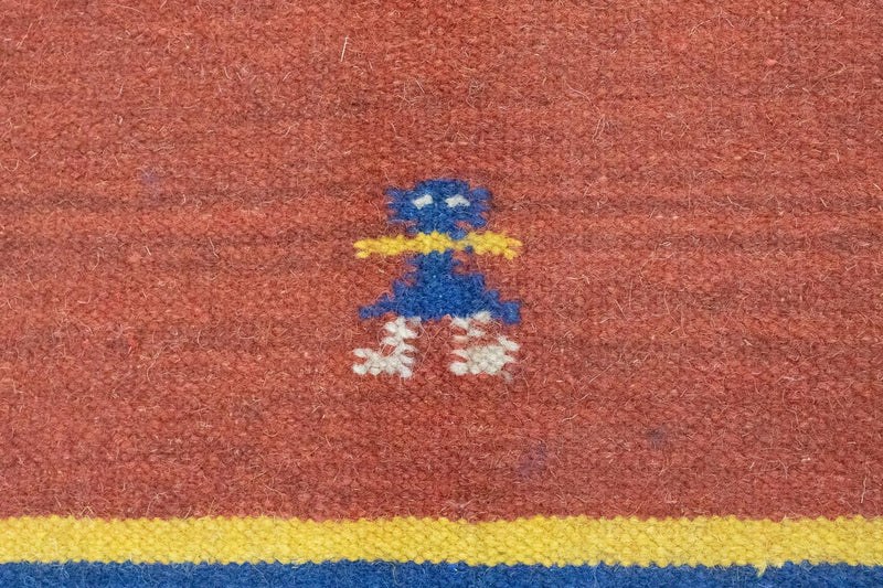 Moderní kilim Koberec 140x200cm - Vlněný koberec