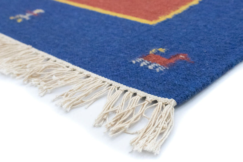 Moderní kilim Koberec 140x200cm - Vlněný koberec