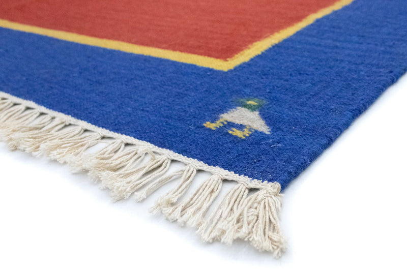 Moderní kilim Koberec 140x200cm - Vlněný koberec