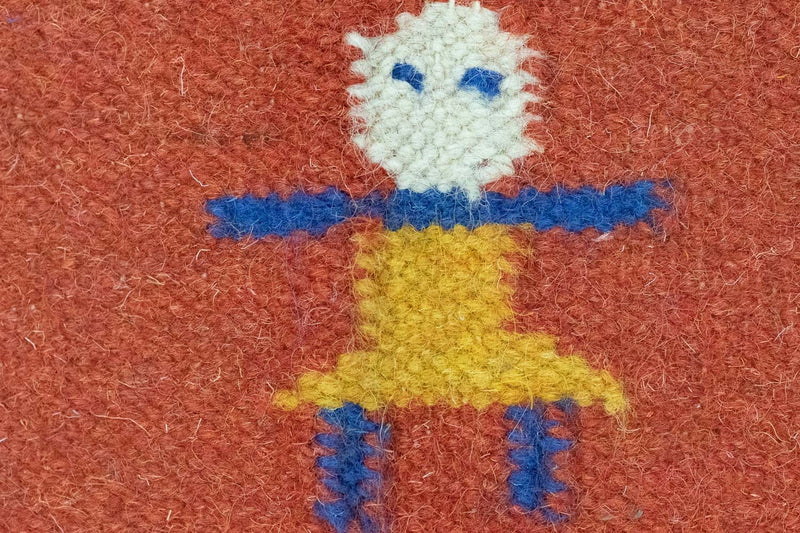Moderní kilim Koberec 140x200cm - Vlněný koberec