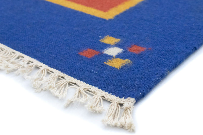 Moderní kilim Koberec 140x200cm - Vlněný koberec