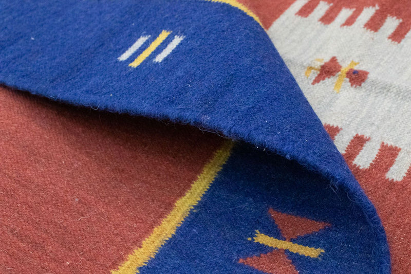 Moderní kilim Koberec 140x200cm - Vlněný koberec