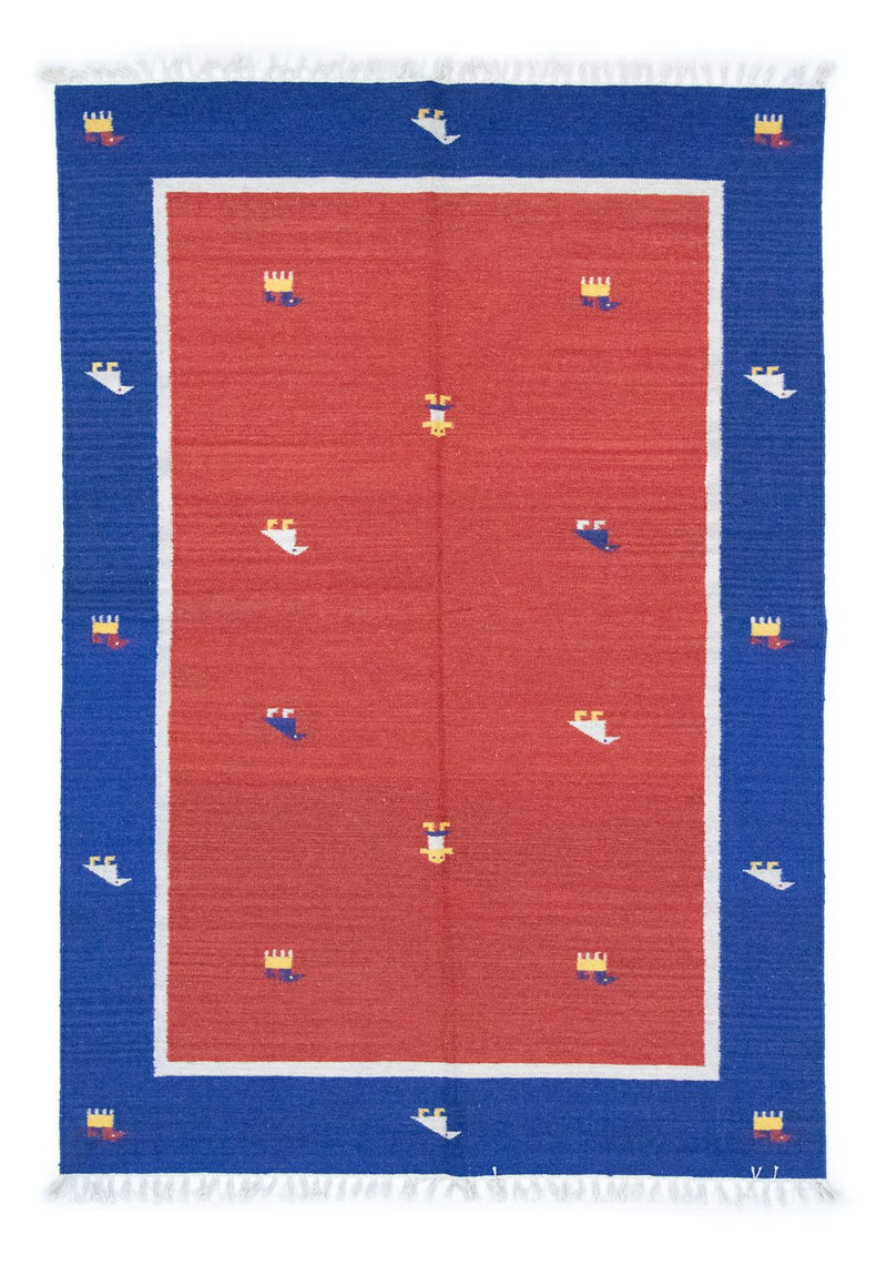 Moderní kilim Koberec 140x200cm - Vlněný koberec