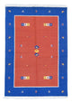 Moderní kilim Koberec 140x200cm - Vlněný koberec