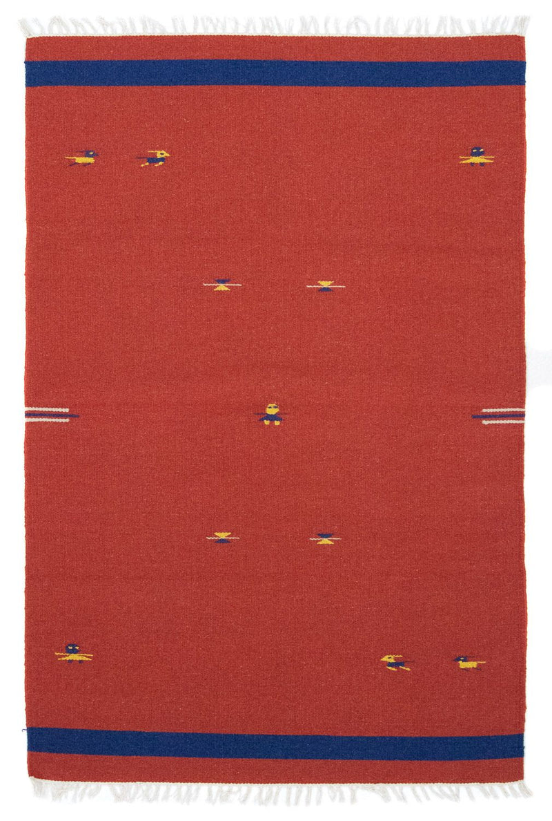 Moderní kilim Koberec 120x180cm - Vlněný koberec