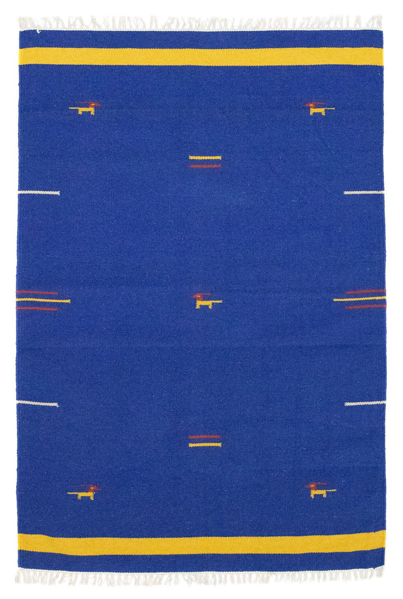 Moderní kilim Koberec 120x180cm - Vlněný koberec