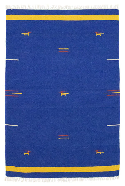 Moderní kilim Koberec 120x180cm - Vlněný koberec