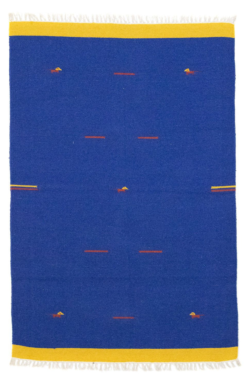 Moderní kilim Koberec 120x180cm - Vlněný koberec