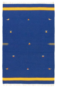 Moderní kilim Koberec 120x180cm - Vlněný koberec – product image