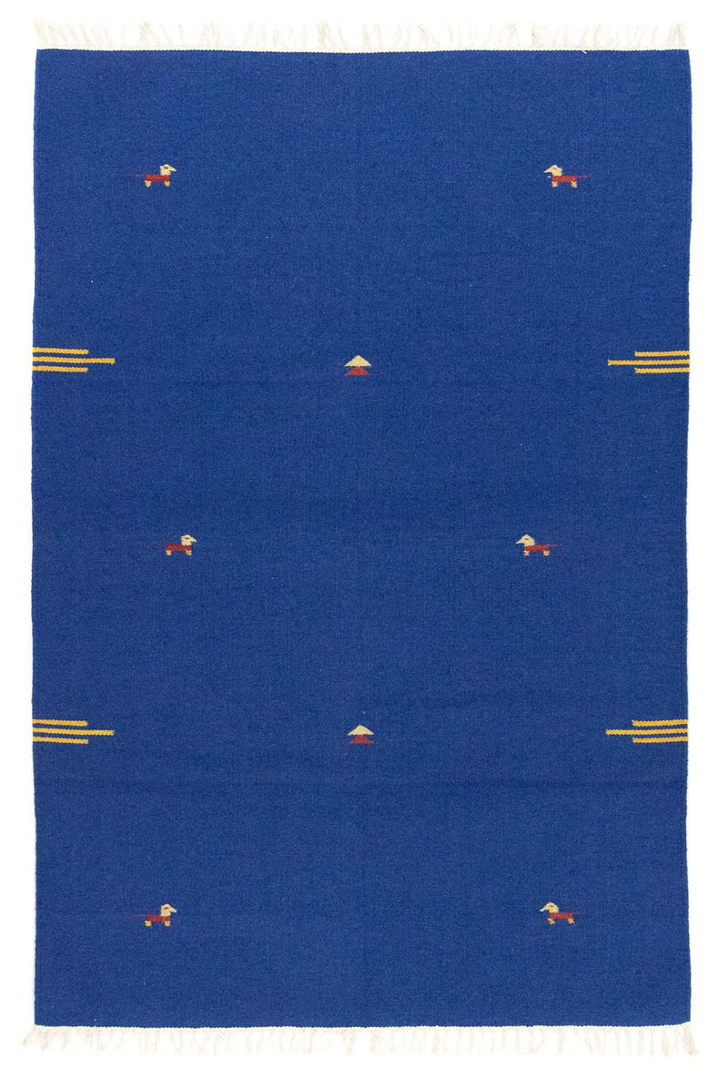 Moderní kilim Koberec 120x180cm - Vlněný koberec