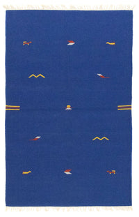 Moderní kilim Koberec 120x180cm - Vlněný koberec – product image