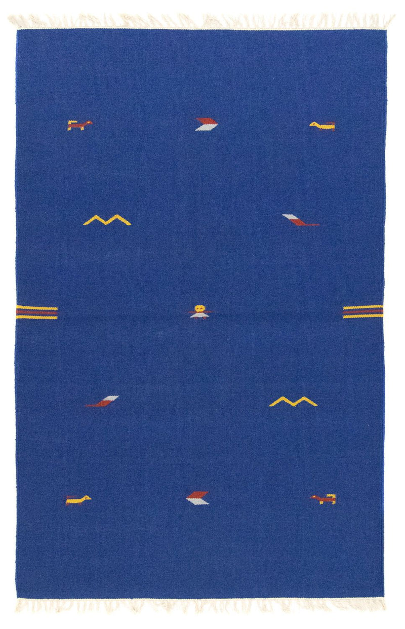 Moderní kilim Koberec 120x180cm - Vlněný koberec