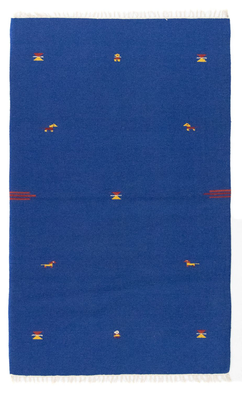 Moderní kilim Koberec 120x180cm - Vlněný koberec
