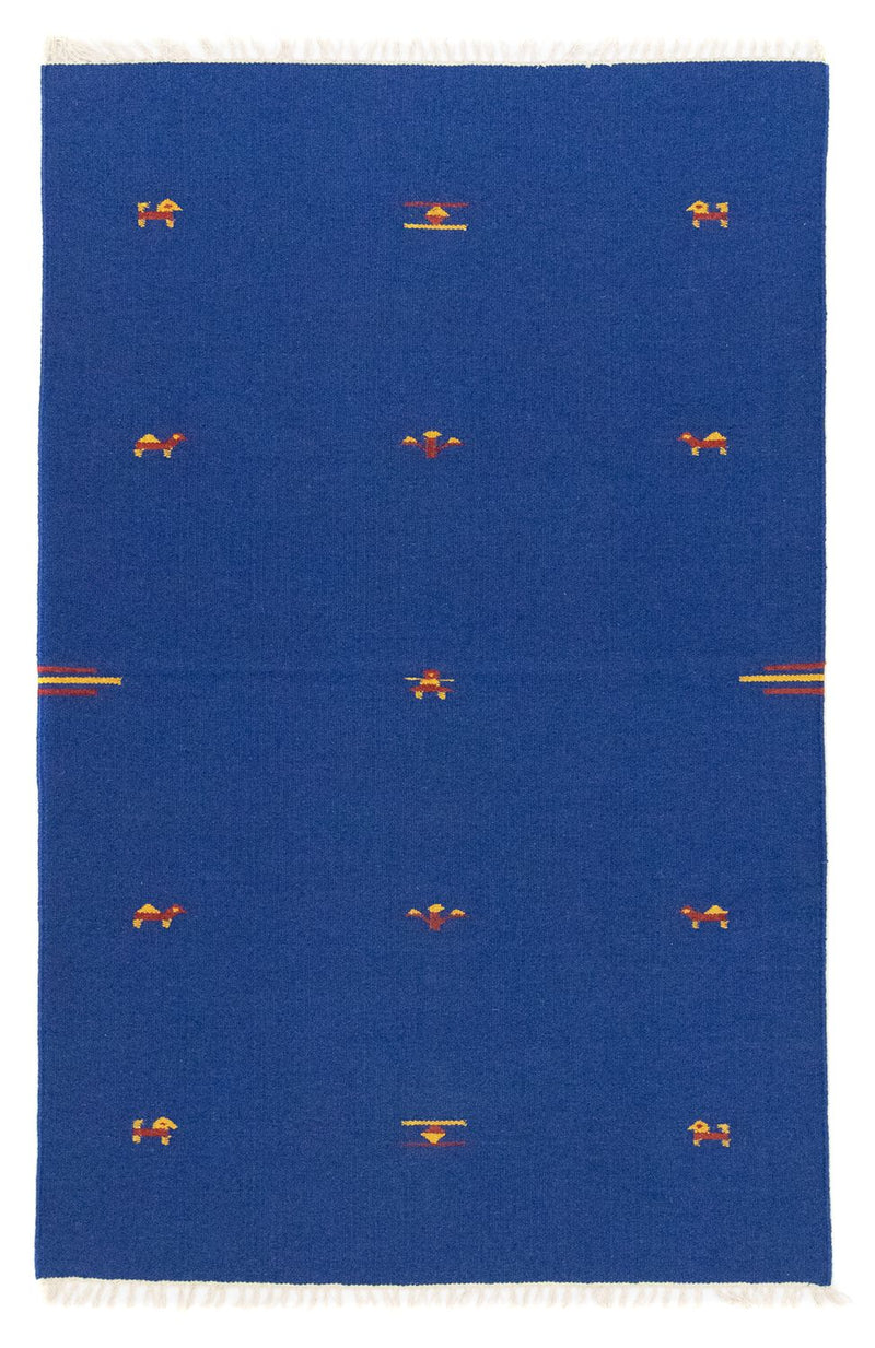 Moderní kilim Koberec 120x180cm - Vlněný koberec