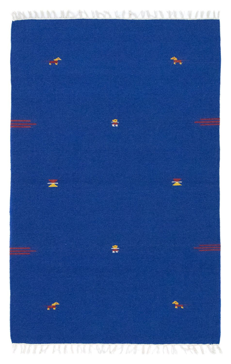 Moderní kilim Koberec 120x180cm - Vlněný koberec