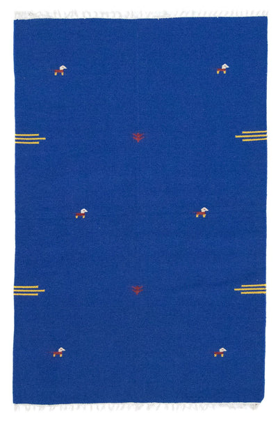 Moderní kilim Koberec 120x180cm - Vlněný koberec