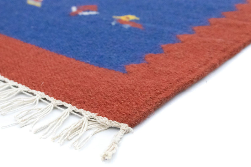 Moderní kilim Koberec 120x180cm - Vlněný koberec