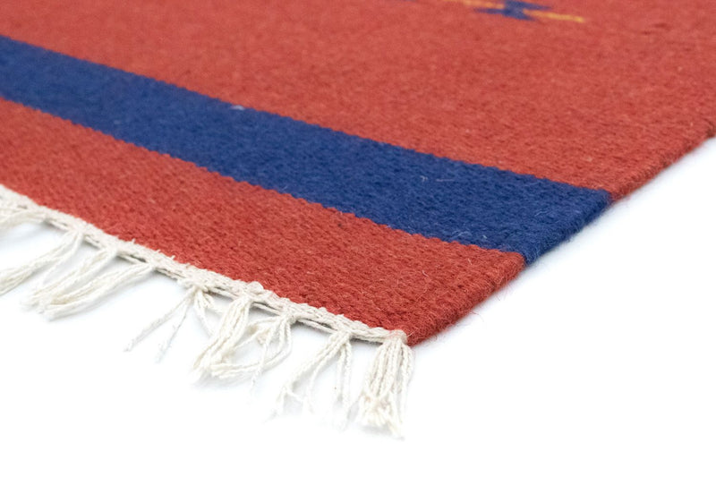 Moderní kilim Koberec 120x180cm - Vlněný koberec