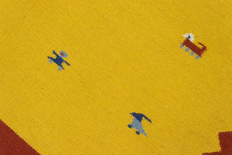 Moderní kilim Koberec 120x180cm - Vlněný koberec
