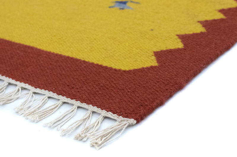 Moderní kilim Koberec 120x180cm - Vlněný koberec